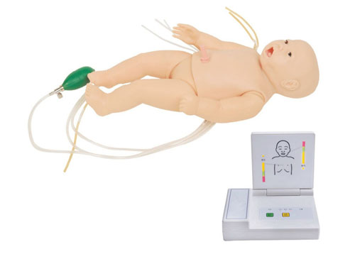 高级多功能新生儿综合急救训练模拟人