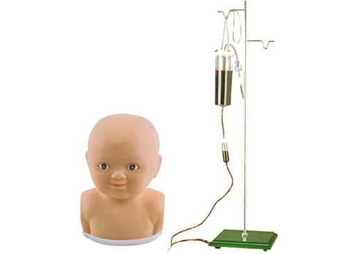 高级婴儿头部综合静脉穿刺采血模型