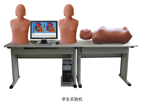 智能型网络多媒体胸腹部检查综合教学模型（学生机）