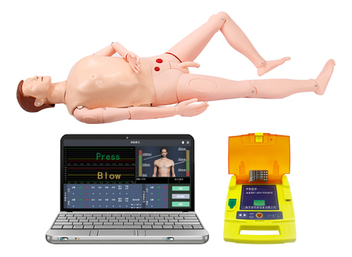 高级多功能计算机控制心肺复苏人偶（无线版-心肺复苏、AED除颤、基础护理）